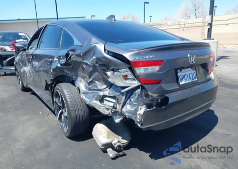 2020 Honda Accord Sport from USA, damaged, VIN 1HGCV1F33LA002394
